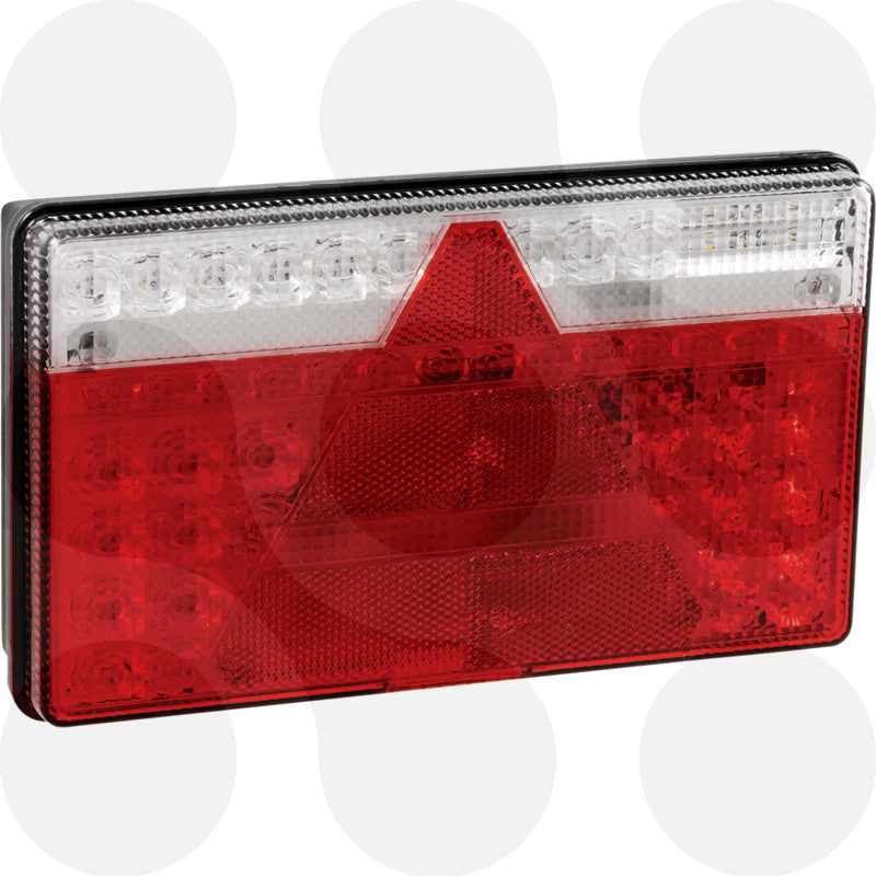 Aspöck MultiLED II Heckleuchte links hoch, 8-polig