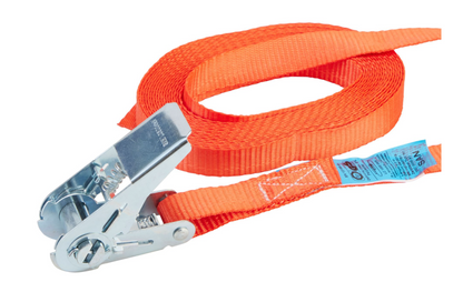 Zurrgurt 8 m einteilig – 25 mm LC 1000 daN STF 150 daN Standardratsche