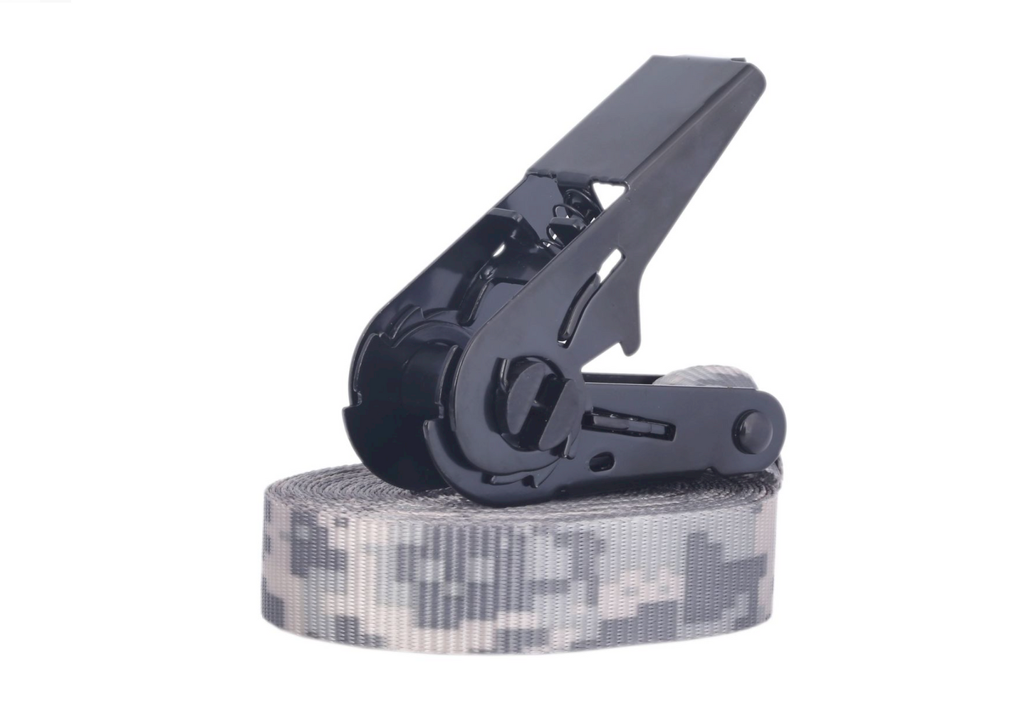 Zurrgurte 4er Set 6 m – 25 mm LC 900 daN Gruen Camouflage
