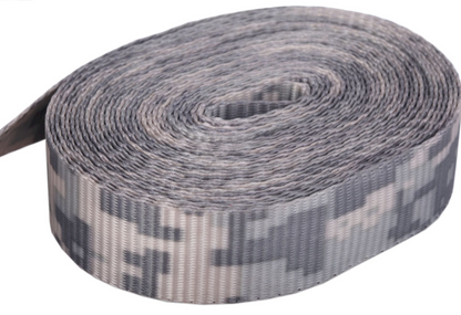 Zurrgurte 4er Set 6 m – 25 mm LC 900 daN Gruen Camouflage