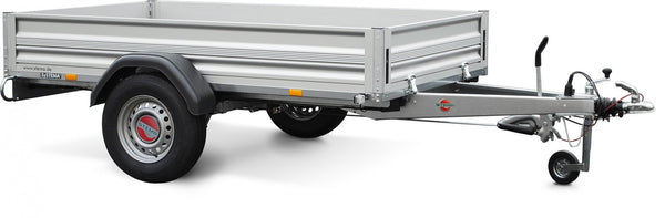 STEMA Kastenanhänger 1.500 kg Alu – gebremst – Nutzmaß 301 × 183 cm