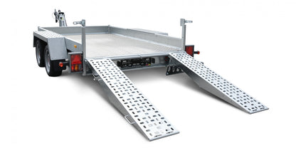 STEMA BMAT O2 35-40-18.2 - 3.500 kg Baumaschinenanhänger - Gebremst