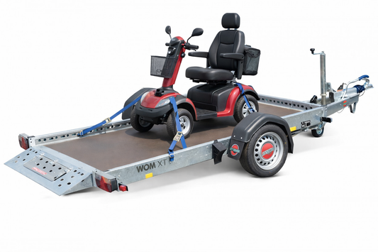 Plattformanhänger absenkbar 750 kg von STEMA - Nutzmaß (L × B ): 251 × 128