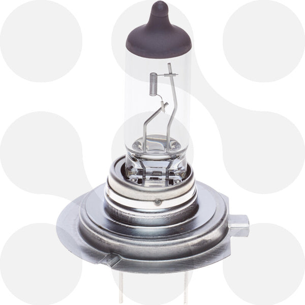 BOSCH Halogenlampe H7 mit Glaskolben, schwarzer Kuppe und Sockel PX26d
