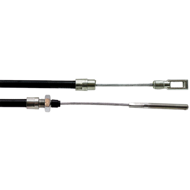 KNOTT Bremsseilzug 1000/1300 mit Zugöse und Gewinde M8, freigestellt