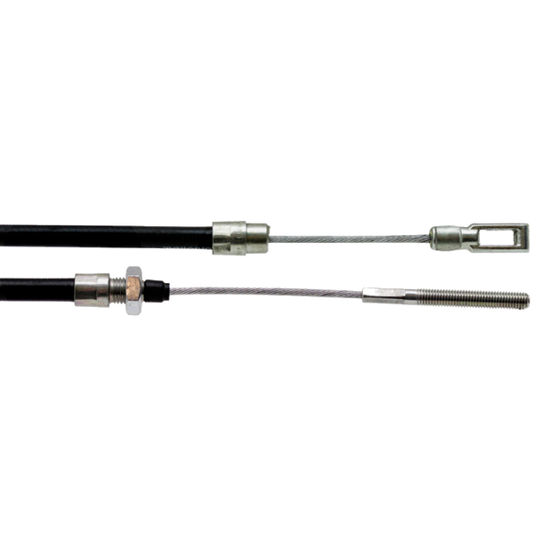 KNOTT Bremsseilzug 1000/1300 mit Zugöse und Gewinde M8, freigestellt