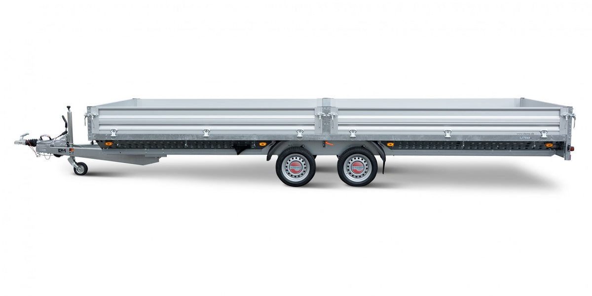 Kastenanhänger 3.500 kg Hochlader von STEMA - Nutzmaß (L × B): 510 × 214 cm