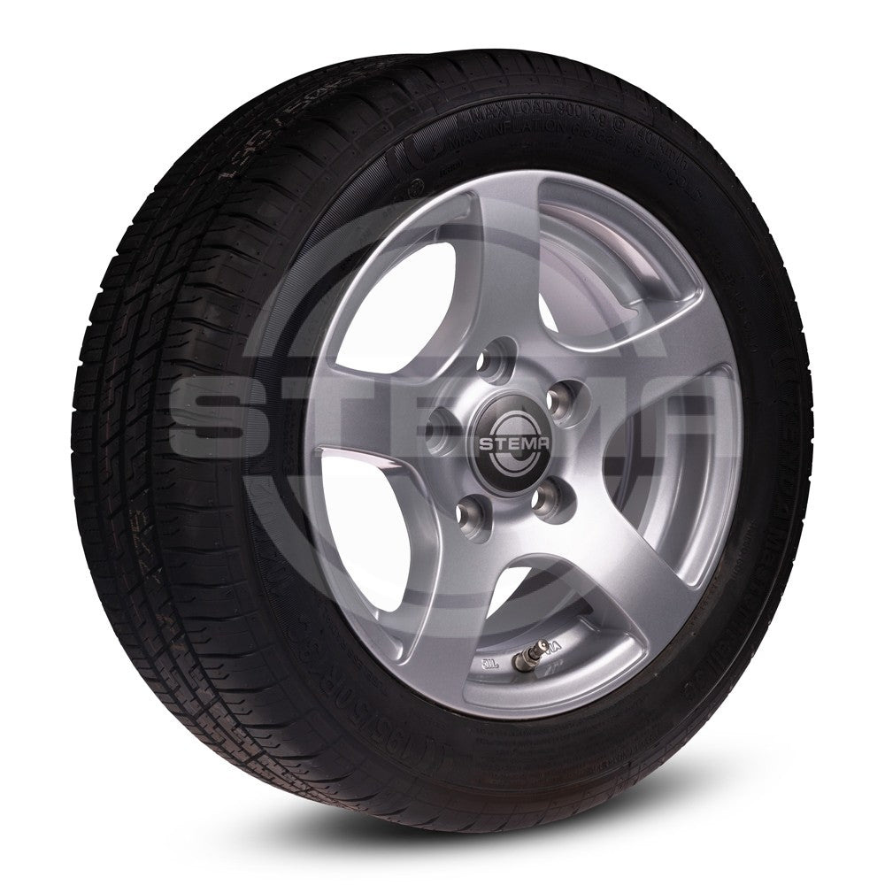 Rad 195/50 R13 C Li 104 N (5-Loch-Alufelge silber)