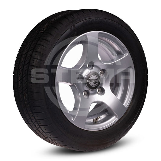 Rad 195/50 R13 C Li 104 N (5-Loch-Alufelge silber)