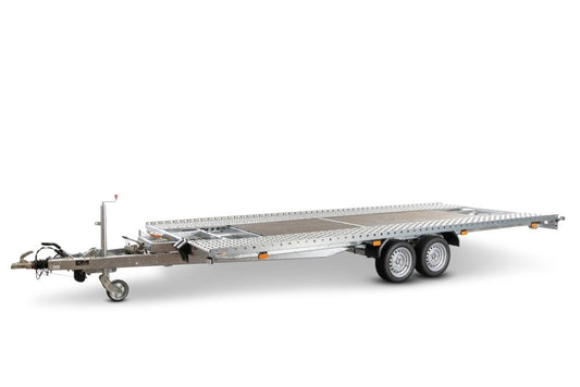 STEMA ATARO ATH 35-55-23.2 Fahrzeugtransporter 3500 kg mit Tandemachse, Seitenansicht