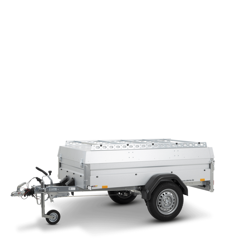 Deckelanhänger Deckel verstärkt 750 kg Tieflader von STEMA - Nutzmaß (L × B): 201 × 108 cm