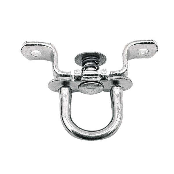 Verzinkter Drehverschluss 66 × 17 mm für zwei Ovalösen nebeneinander