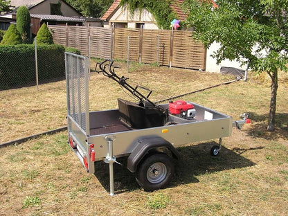 STEMA Green Keeper mit Auffahrrampe - 750 kg Kastenanhänge - Ungebremst