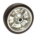 Ersatzrad für Stützrad 200 × 50 mm – Vollgummi auf Stahlfelge, Nabe 20 × 65 mm