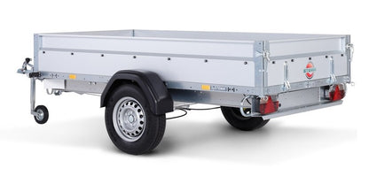 STEMA ALU STL 1500 O2 15-25-15.1 - 1.500 kg Kastenanhänger - Gebremst