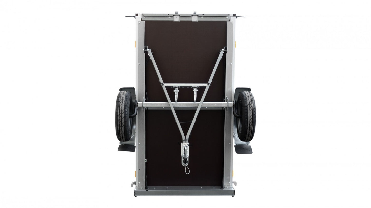 STEMA FT 7.5-20-10.1 Kippdeichsel RAL 9005 - 750 kg Kastenanhänger - Ungebremst