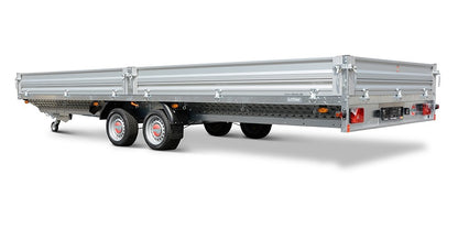Kastenanhänger 3.500 kg Tandemachser - Nutzmaße: 510 × 214 cm