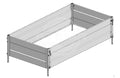 Bordwandaufsatz / Gitteraufsatz geschlosssen 66 cm für Rückwärtskipper Rocko Smart (RKE..-27-15..B)