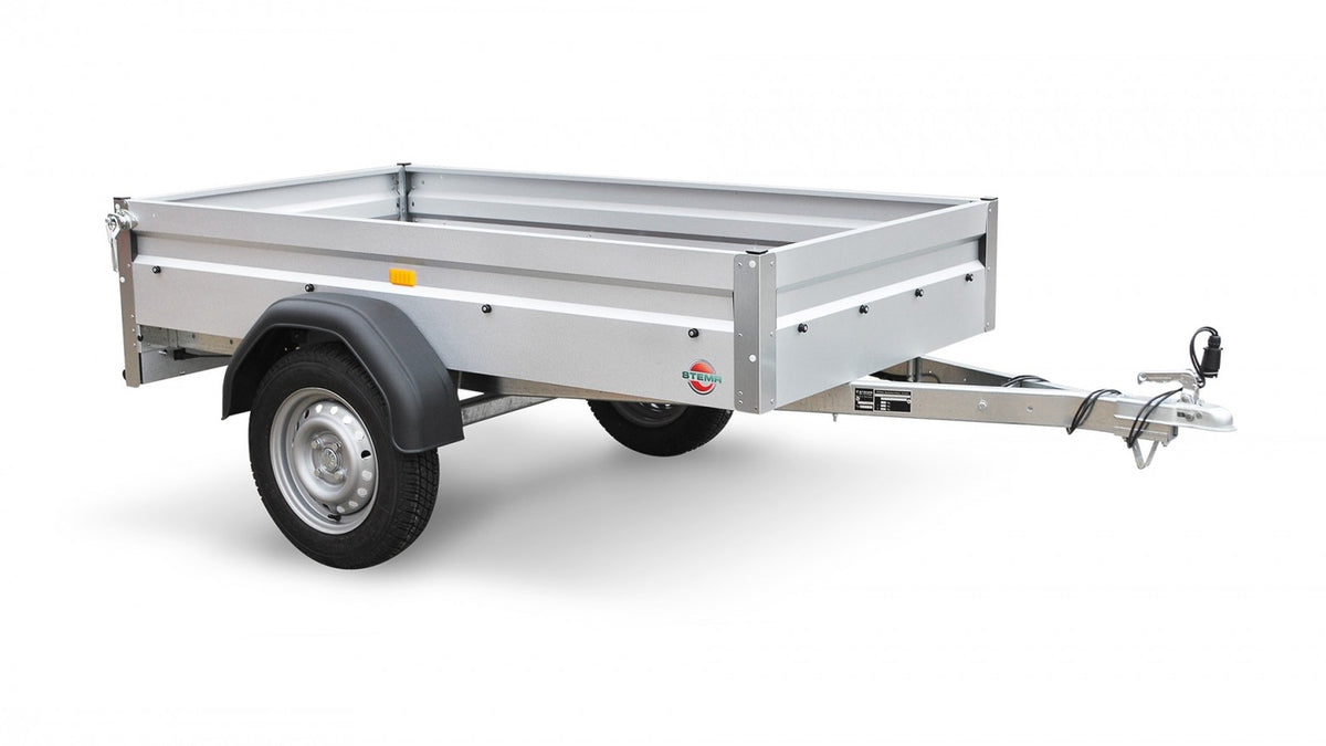 STEMA FT 7.5 Kastenanhänger 750 kg ungebremst – Tieflader, Nutzmaß 201 × 108 cm