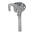 Hestal Winkelhebelverschluss 6121N Größe 1 rechts – mit Druckknopf-Sicherung, Hebel 170 mm
