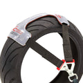 STEMA Y-Spanngurt / Reifengurt „TYRE FIX – BASIC" – Radgurt zur Motorrad-Ladungssicherung, LC 500 daN