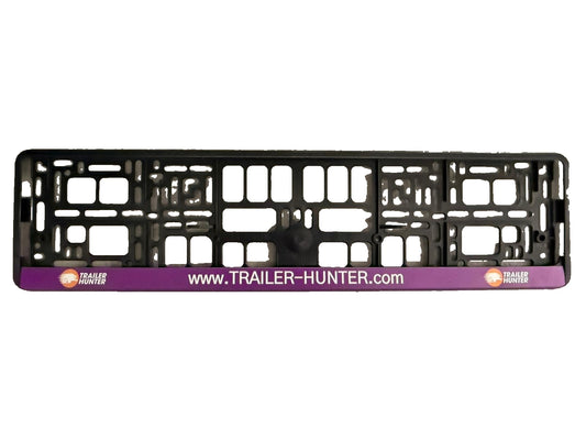 Kennzeichenhalter Trailer Hunter – für deutsche Standard-Kennzeichen (53 × 13,4 cm)