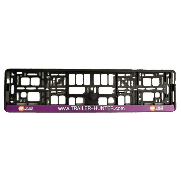 Kennzeichenhalter Trailer Hunter für deutsche Standard-Kennzeichen (53 × 13, 4 cm)